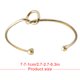 thumbnail image 5 of Sonducket Brazalete de brazo, joyería de Metal, exquisito brazalete para mujer, adorno para el cuerpo, adorno de mano, para brazos con forma Ropa, zapatos y accesorios Miscelánea Nudo dorado, 5 of 6