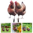 thumbnail image 4 of HEALEEP Backyard Garden Decor Acrylic Multi Colored 2Pcs 13.8X6.9X0.1In, 4 of 7