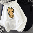 thumbnail image 2 of Sudadera con capucha De Groot para hombre y mujer, suéter Unisex con estampado de Héroe de película, de gran tamaño, de alta calidad, 2 of 5