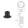 thumbnail image 2 of Uxcell 3mmx4.6mmx5mm Flanged Sleeve Bearings POM Wrapped Oilless Bushings Black 4 Pack, 2 of 5