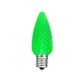 thumbnail image 2 of 25 Foot C9 LED Outdoor Lighting Patio Christmas String Light Set, Green, White Wire, 25 Bulbs, 2 of 5