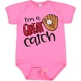 thumbnail image 3 of Inktastic I'm a Great Catch Baseball Glove Boys or Girls Baby Bodysuit, 3 of 5