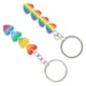 thumbnail image 5 of 2 llaveros LGBTQ Pride con forma de corazón y elementos arcoíris., 5 of 5