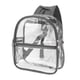 thumbnail image 1 of Mochila Transparente De PVC Con Diseño De Cremallera, Suave Y Duradera Mochila Transparente Impermeable, Visibilidad Interna, Uso Diario, Versátil, Para La Escuela, La, 1 of 7