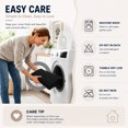 thumbnail image 6 of SHANNA Banquet Armchair Slipcovers, Knitted Jacquard Sofa Chair Covers with Arms for Living Room, NonSlip Dog Pet Friendly Furniture Protector, Jacquard - Black, 6 of 10