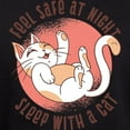 thumbnail image 3 of CafePress - Sleep With A Cat Sweatshirt - Pullover Hoodie, Classic, Comfortable Hooded Sweatshirt, 3 of 4