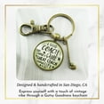 thumbnail image 4 of Golf Coaching Sport Gutsy Goodness Bronze Keychain Great Coach Changes Life Thank You Gift Club Charm, 4 of 8