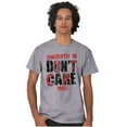thumbnail image 4 of Currently In Dont Care Mode Funny Men's Graphic T Shirt Tees Brisco Brands L, 4 of 4