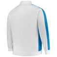 thumbnail image 3 of Men's Fanatics White Detroit Lions Big & Tall Tricot Full-Zip Track Jacket, 3 of 4