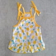 thumbnail image 5 of Reheyre Pineapple Flower Pattern Pet Dress - Decorative Breathable Sling Dress for Dogs and Cats - Summer, 5 of 8