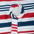 thumbnail image 2 of Design Imports Patriotic Stripe Outdoor Tablecloth With Zipper 60 inch Round, 2 of 2