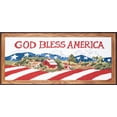 thumbnail image 3 of Janlynn Counted Cross Stitch Kit:   God Bless America,   9" x 22", 14-Count, 3 of 4