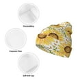 thumbnail image 3 of Hirioo Watercolor With Sunflowers for Men's Knit Cuffed Beanie for Outdoor Activities Unisex, 3 of 6