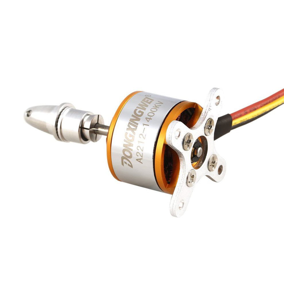 DXW A2212 1400KV 2-4S Outrunner Brushless Motor for RC Fixed Wing Airplane Wd