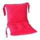 thumbnail image 1 of Cojín para silla con respaldo, ergonómico, suave, para sala de estar Rosa Rojo, 1 of 9