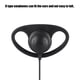 thumbnail image 5 of Auricular Auricular Auricular Abs Negro 25Mm Enchufe D Tipo Auricular de Seguridad Auricular Auricular para Radfor Ios con Botón Ptt, 5 of 8