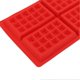 thumbnail image 1 of Waffle Silicone Mold Safe Good Elasticity Easy Demoulding DIY Baking Mold for Making Puddings Cake Chocolates4 Grid Rectangular 51060, 1 of 4