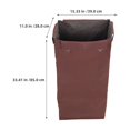 thumbnail image 2 of SEWACC Heavy-Duty Janitorial Cart Replacement Bag with Canvas and Iron Frame for Commercial Cleaning Utility Carts, 2 of 8