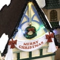 thumbnail image 6 of Northlight LED Lighted and Musical Christmas City Toy Shop Village Display Piece - 12", 6 of 8