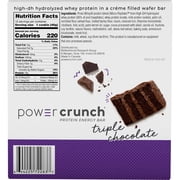 Power Crunch Original Triple Chocolate 12 count 1.4 oz bars