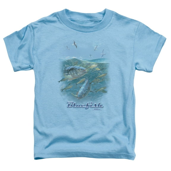 Wildlife - Blue Mayhem - Toddler Short Sleeve Shirt - 3T