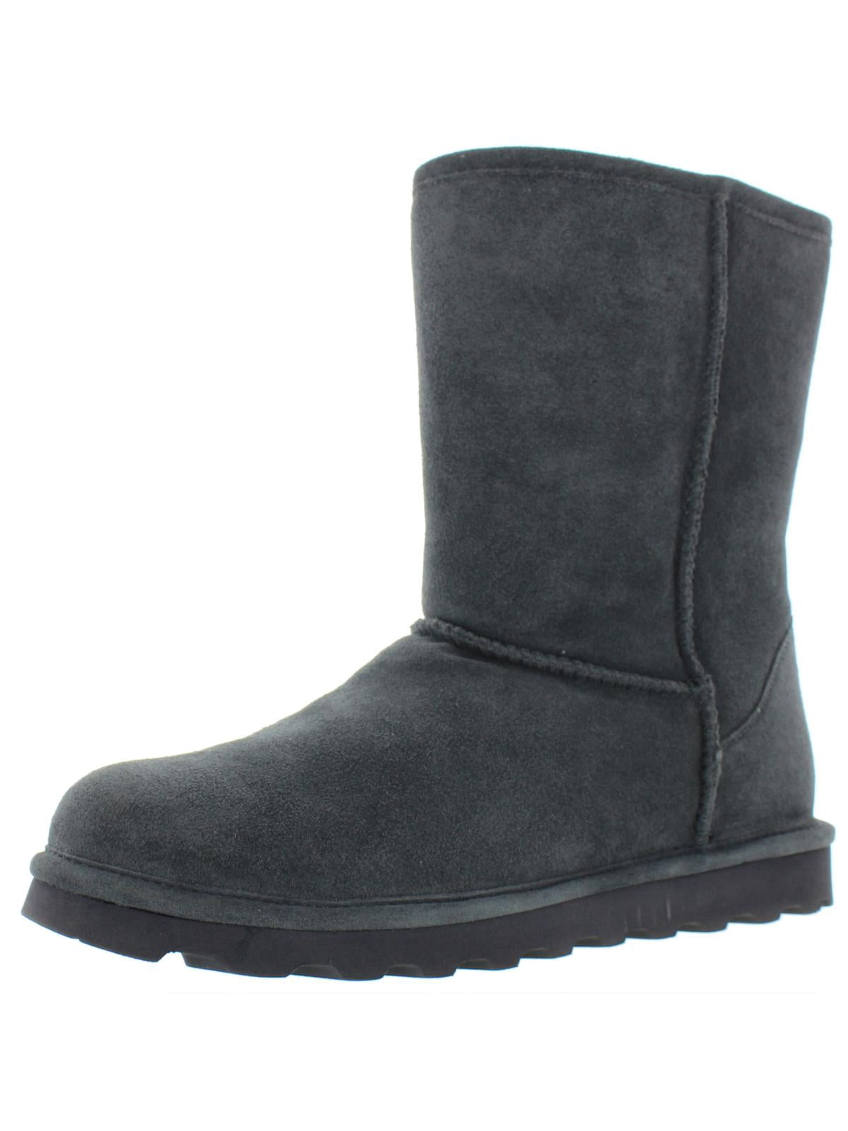 Bearpaw Women's Elle Short Waterproof Suede MidCalf Snow Winter Boots