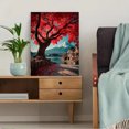 thumbnail image 5 of Mount Fuji Red Maple Canvas Print, Japanese Mountain Seasonal Art, Elegant Living Room & Office Wall Decor, 5 of 8