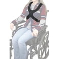 thumbnail image 2 of Rehabilitation Advantage Wheelchair Chest Harness, Small – USA Made, Padded & Adjustable Support Strap for Adults and Seniors – 11” Length, 8” Width – Non-Slip, Easy to Install with Mounting Hardware, 2 of 2