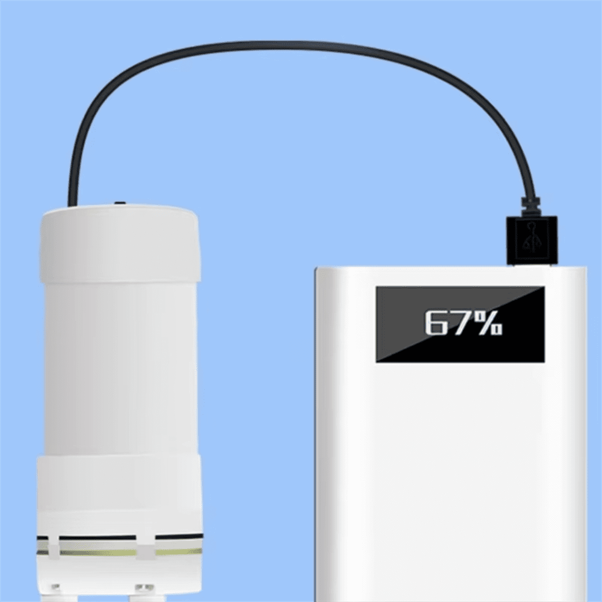 Mini Water Pump, 5 V Self-Priming Water Pump, Small USB-Powered Vacuum Pump, Electric Water Pump (1 Metre)