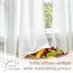 thumbnail image 4 of Cortinas Jinchan de Lino con Voile y Valance 61x61 cm Blanco, 4 of 7