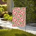 thumbnail image 4 of Wukai Strawberries Garden Flags Double Sided Welcome Garden Yard House Flags Outside Outdoor House (Only Flag), 4 of 8