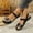 Black, variant on Comfort Sandals for Women, Non-slip Open Toe Walking Strappy Summer Shoes Beige Size 37