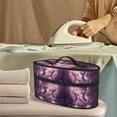 thumbnail image 2 of HELLHERO Hummingbird Rose Dream Steam Iron Storage Holder Polyester Zipper Handle Lightweight Fits Travel, Bag Only, 2 of 6