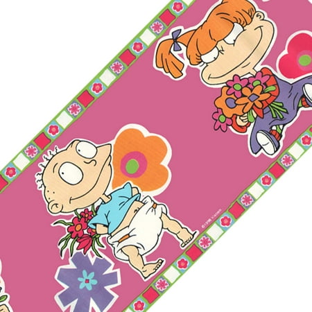 Blue Mountain Wallcoverings 12440741 Nickelodeon Rugrats Angelica Lillian Wallpaper Border