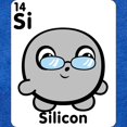 thumbnail image 2 of CafePress - Cute Element Silcon Si - Cute Infant Baby Football Bodysuit, 2 of 3