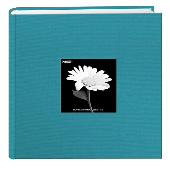 Pioneer Photo Albums Holds 200 Photos, Turquoise Blue, 4" x 6"
