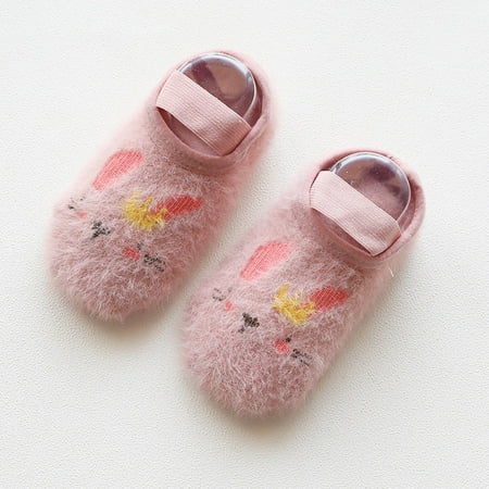 

Qepwscx Winter Floor Socks Velvet Yarn Socks Children s Non-slip Toddler Footwear Clearance