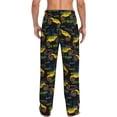 thumbnail image 3 of Daiia Monster Truck1 Men's Sleep Pant with Pockets and Drawstring,Pajama Pants-XX-Large, 3 of 9