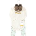 thumbnail image 2 of - Conjunto de body unisex de algodón para bebé, pantalón y zapos, arco iris mágico, 3-6 meses, 2 of 5