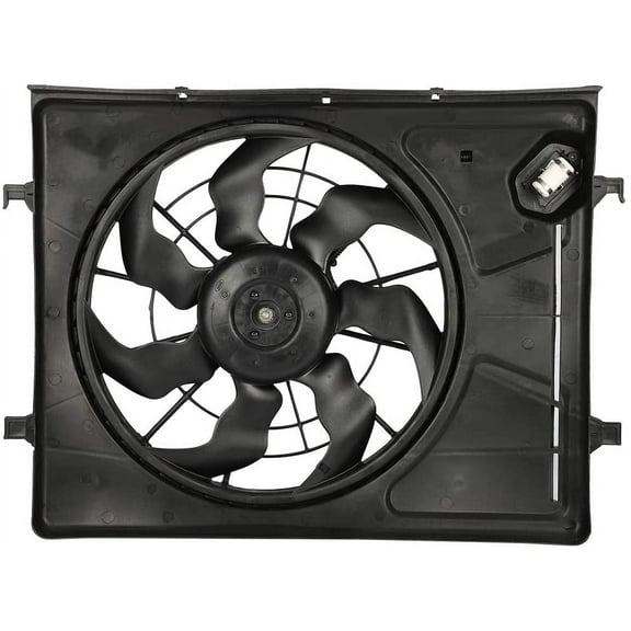 ECCPP Radiator Cooling Fan 620-493 621710 674-50273 Replacement fit for 2007 2008 2009 2010 Elantra