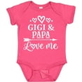 thumbnail image 3 of Inktastic Gigi and Papa Love Me Boys or Girls Baby Bodysuit, 3 of 5