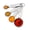 Desgin 004, variant on diollo Oval Shaped Stainless Steel Matt Finish Measuring Spoon - Set of 4