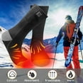 thumbnail image 2 of Venoro Electric Heated Socks Men Women Winter Thermal Warm Rechargeable Battery Skiing, 2 of 14