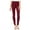 Burgundy, variant on I-N-C Womens Ponte Casual Leggings, Brown, 2