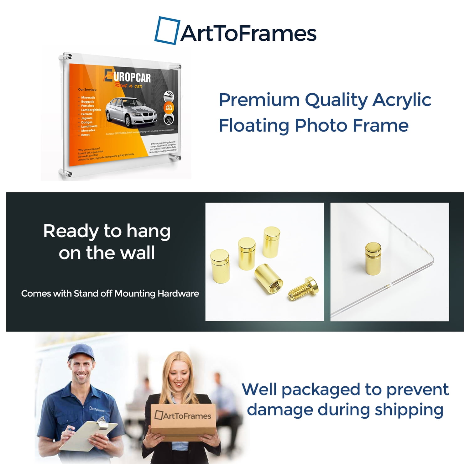 ArtToFrames 20 x 30 Picture Frame, White