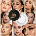 thumbnail image 6 of Eyebrow Pencil Gel, Eyebrow Setting Wax, Water-Resistant Sweat-Proof Eyebrow Dyeing Cream, Portable Solid Gel Soap Wax for Natural Perfect Eyebrow Shape, Professional Home Use, 6 of 6