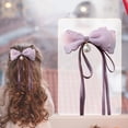 thumbnail image 4 of 6x Pinzas para El Cabello Lazos para El Cabello Accesorio para El Cabello Lindo Y Elegante Diseño Francés Pasadores con Lazo Diademas para Mujeres Niñ 6 piezas, 4 of 7