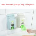 thumbnail image 3 of Langgg Grocery Bag Holder Wall Mount Storage Rack Dispenser Plastic Home Kitchen Organizer Garbage Bags Storing Box, 3 of 9