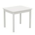 thumbnail image 7 of Kid's Play Table Home Wood Square Meal Table for Children Room, Snow White, 7 of 7