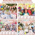thumbnail image 4 of Birthday Decoration Reusable Banner Bright Shiny Confetti Clear Sequins Latex Balloons Exquisite Appearance for Wedding Ornament Type 1, 4 of 9